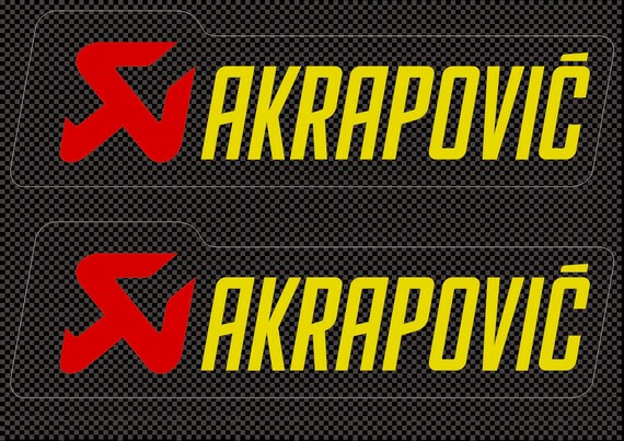 Stickers moto AKRAPOVIC –