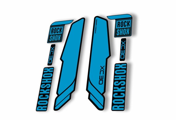 Rock Shox XC 30 Fork Decal Bike Cycling Sticker Etsy