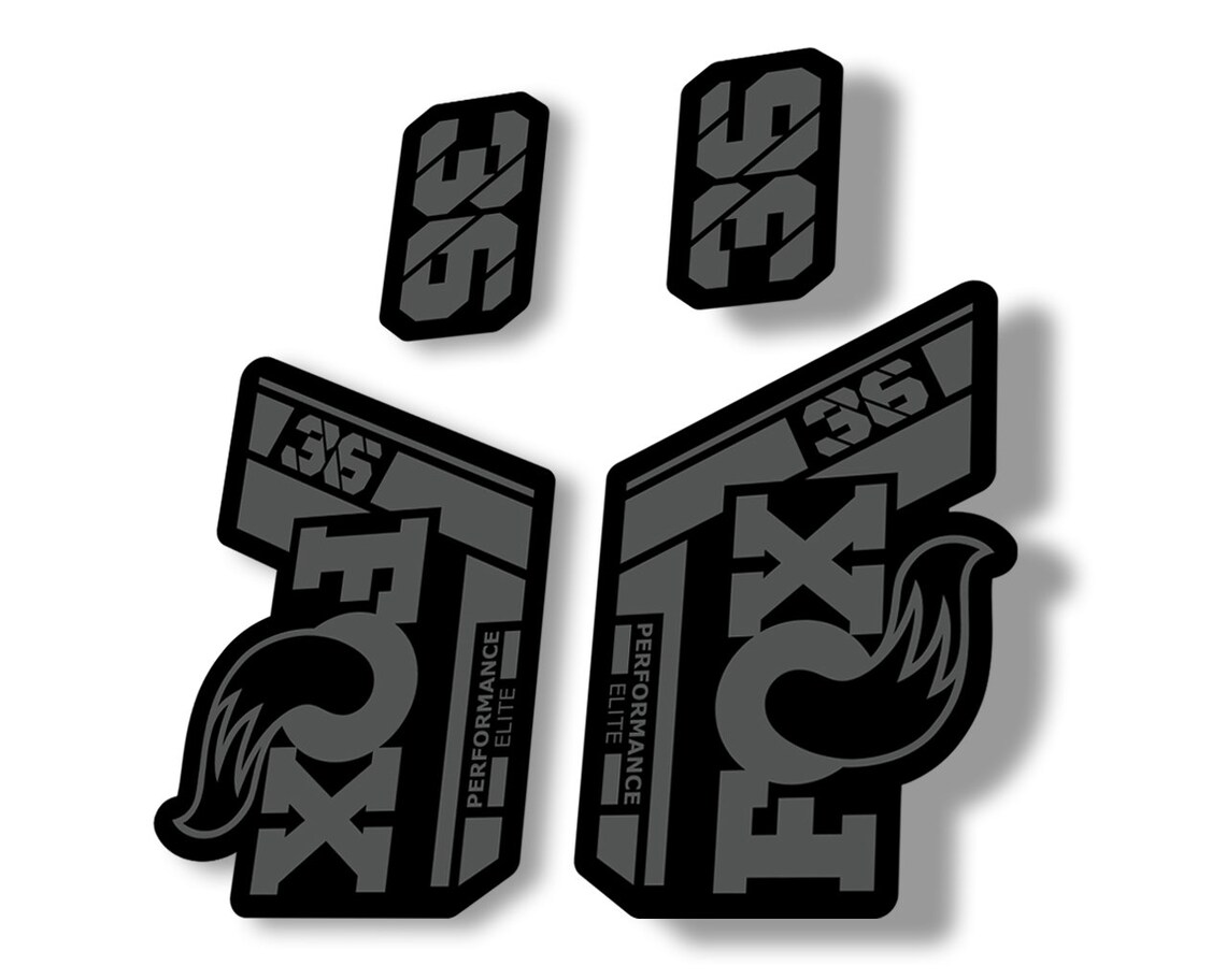 FOX 36 2021 Performance Elite Factory Forks Suspension Decals Etsy