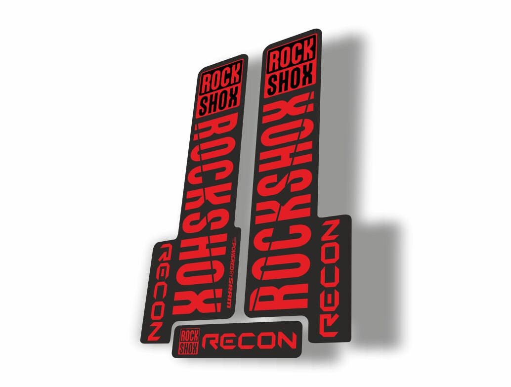 Rockshox recon sale decal kit