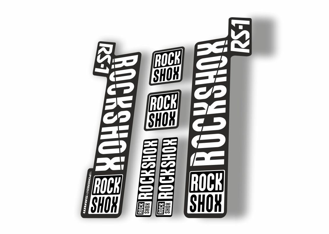 Rock Shox RS1 2018 Decal Mountain Bike Cycling Sticker - Etsy