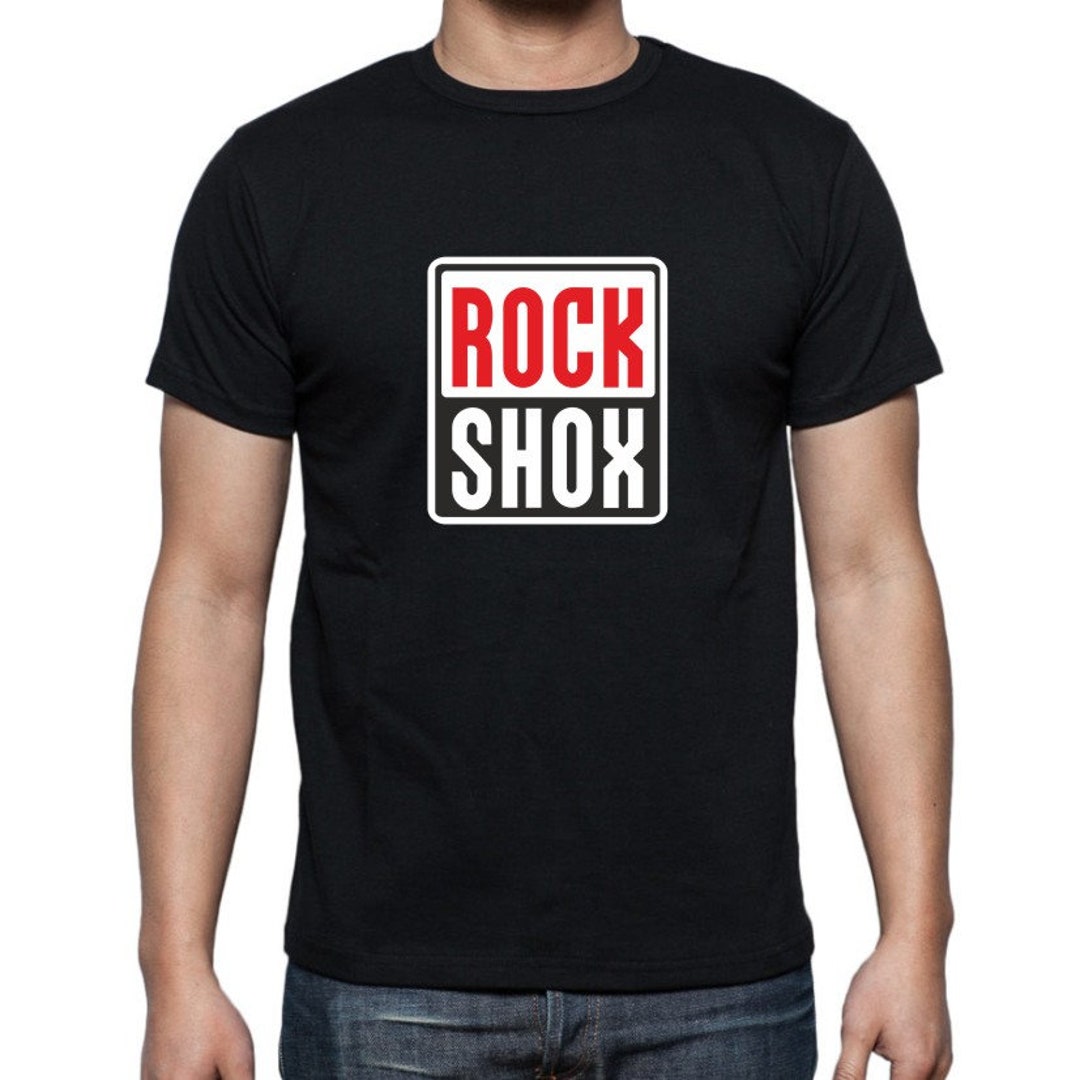 Rock Shox Men's Team T-shirt Black Bicycle Bike Graphic - Etsy