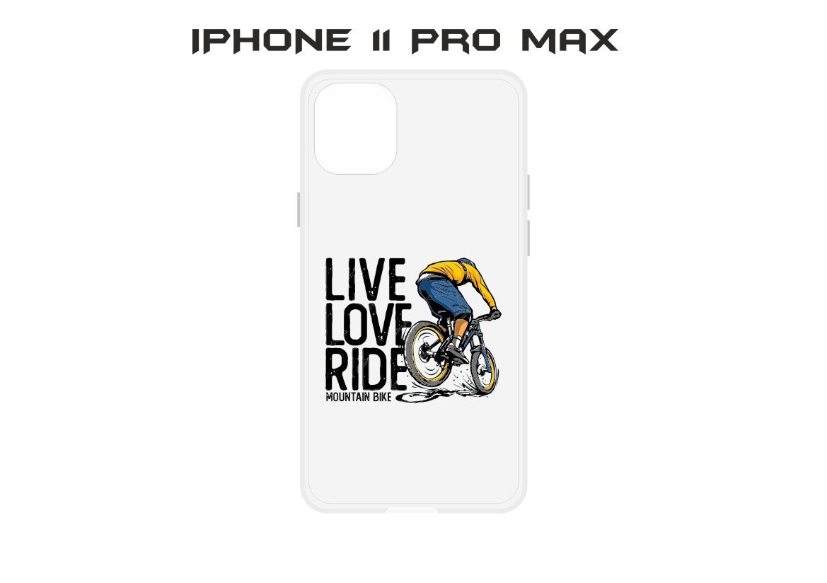 Live Love Ride Cycling Phone Case Iphone Samsung Options
