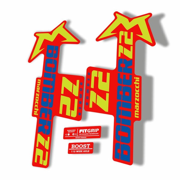 Personalizza La Tua Bici! Adesivo Forcella Marzocchi Bomber Z2 (2019-2020) STAR SAM®