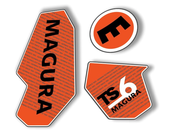 Magura TS6 Fourches Suspension Décalcomanies Sticker Set - Etsy France