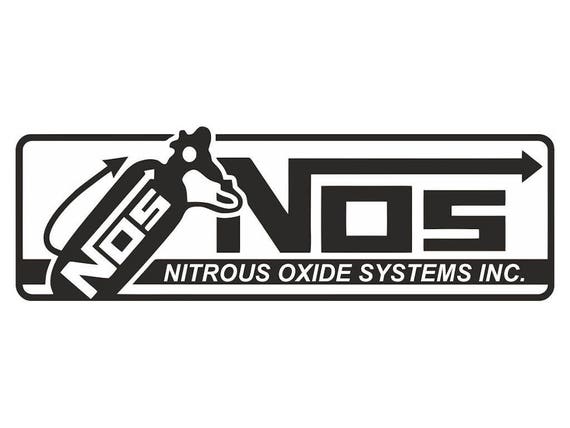 NOS Decal Sticker Nitrous Oxide Label Graphic Set Vinyl | Etsy