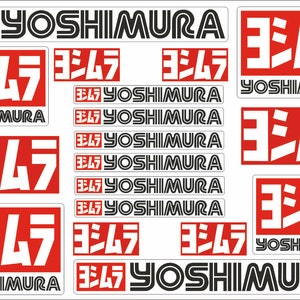  3 Pcs Stickers Packs Yoshi-Moto Vinyl Na-ra Decal Set