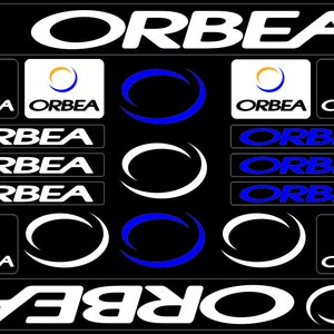 Set 19X de pegatinas Bicicleta BTT Orbea