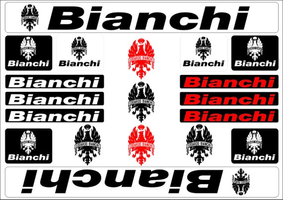 Replacement Frame Decals Bianchi 