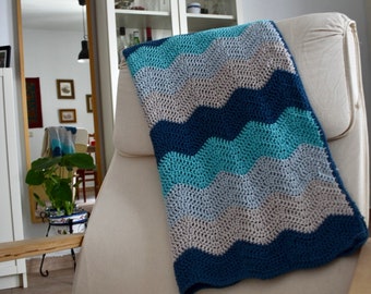 Jenseits des Meeres Babydecke Schnittmuster