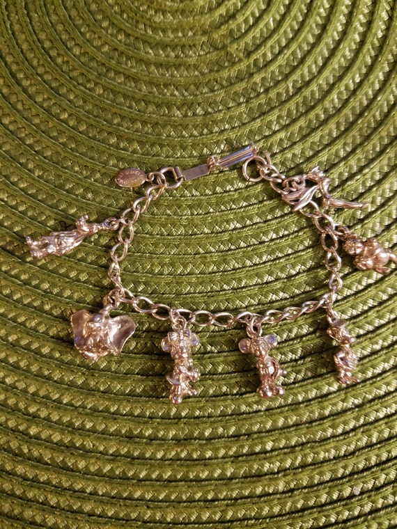 SALE! Vintage disney charm bracelet