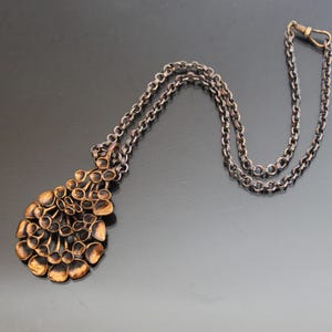 Modernist HANNU IKONEN Necklace. Reindeer Moss Valo-Koru Finland, Scandinavian Modernism