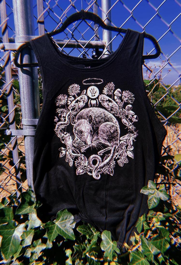 Rat Tank Top - Etsy