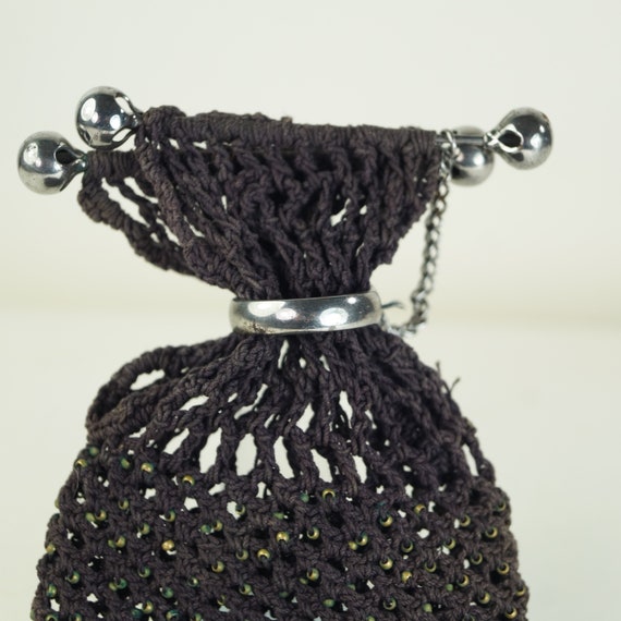 Antique 19th Century Victorian Pence Purse, Croch… - image 3