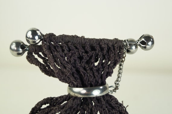 Antique 19th Century Victorian Pence Purse, Croch… - image 5