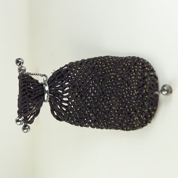 Antique 19th Century Victorian Pence Purse, Croch… - image 1