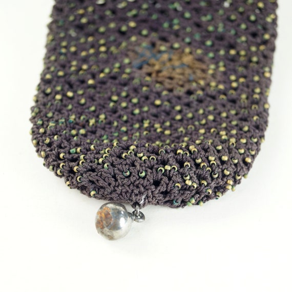 Antique 19th Century Victorian Pence Purse, Croch… - image 8