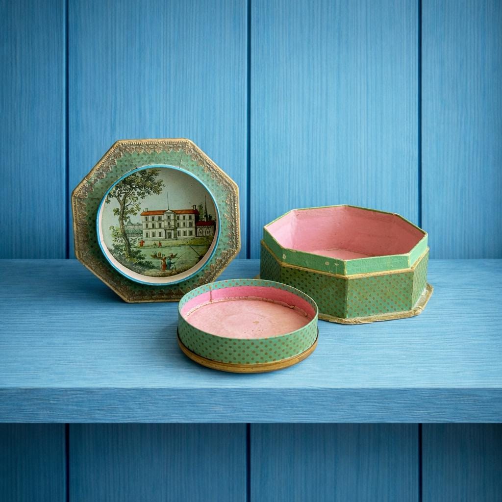 Antique Bonbon Box - Etsy