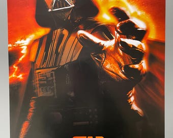 Darth Vader promotional poster for Star Wars: Episode III - Revenge of the Sith limited edition