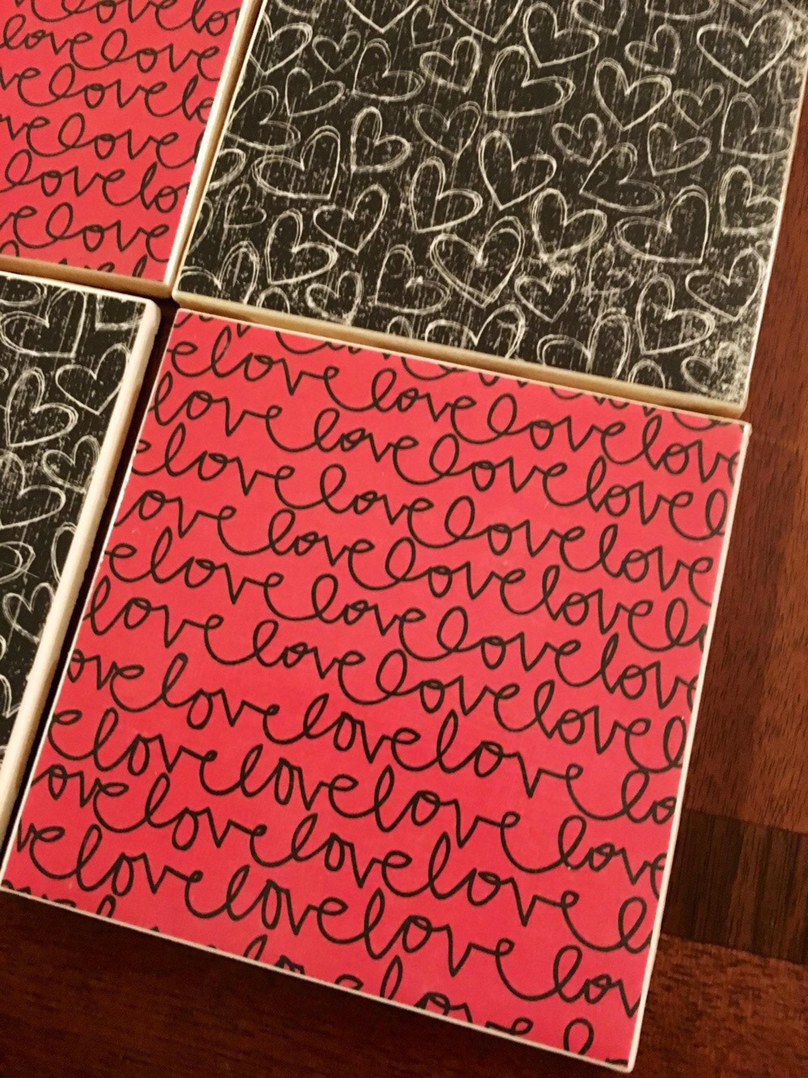 Love Coasters | Etsy