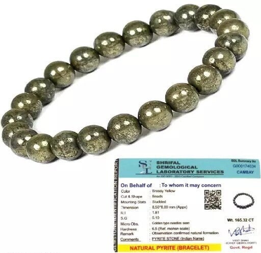 ★クール★Diesel Silver and Gold Pyrite Beaded Bracelet il_fullxfull.5755781185_6mpr.jpg