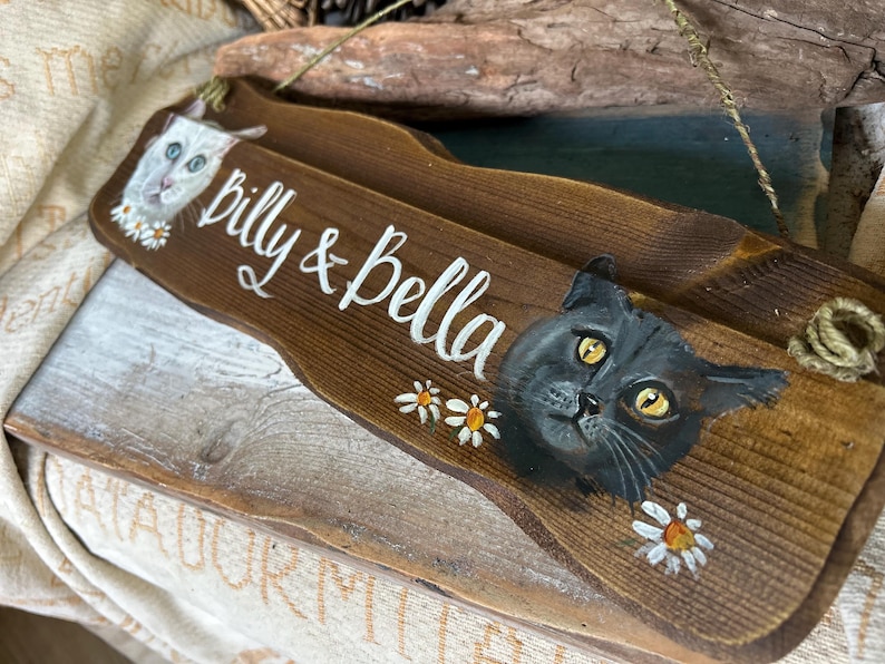 Personalisiertes Gartenschild. Einzigartiges Geburtstags-, Jubiläums- & Erinnerungsgeschenk. Die handbemalten Übertreter werden kompostiert. Opa, Oma, Nan, Opa Bild 20