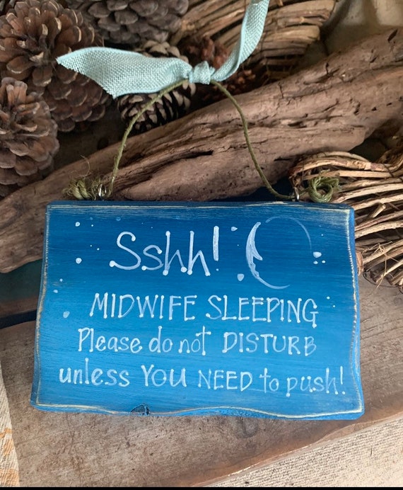 Cartello Non disturbare con infermiera che dorme, cartelli
