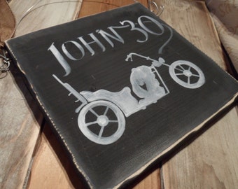 Motorbike themed gifts for 18th 21st 30th 40th 50th 60th 70th 80th Birthday gifts. Unusual wooden signs & gifts for him,  Fathers Day gifts