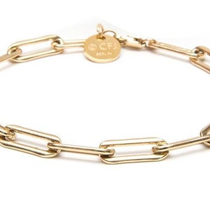 VALDA Bracelet - Stylish Link Bracelet - Gold