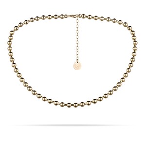 Style Héroine Necklace - Moderne Kugelkette - 5mm -  Gold, Rosegold oder Silber