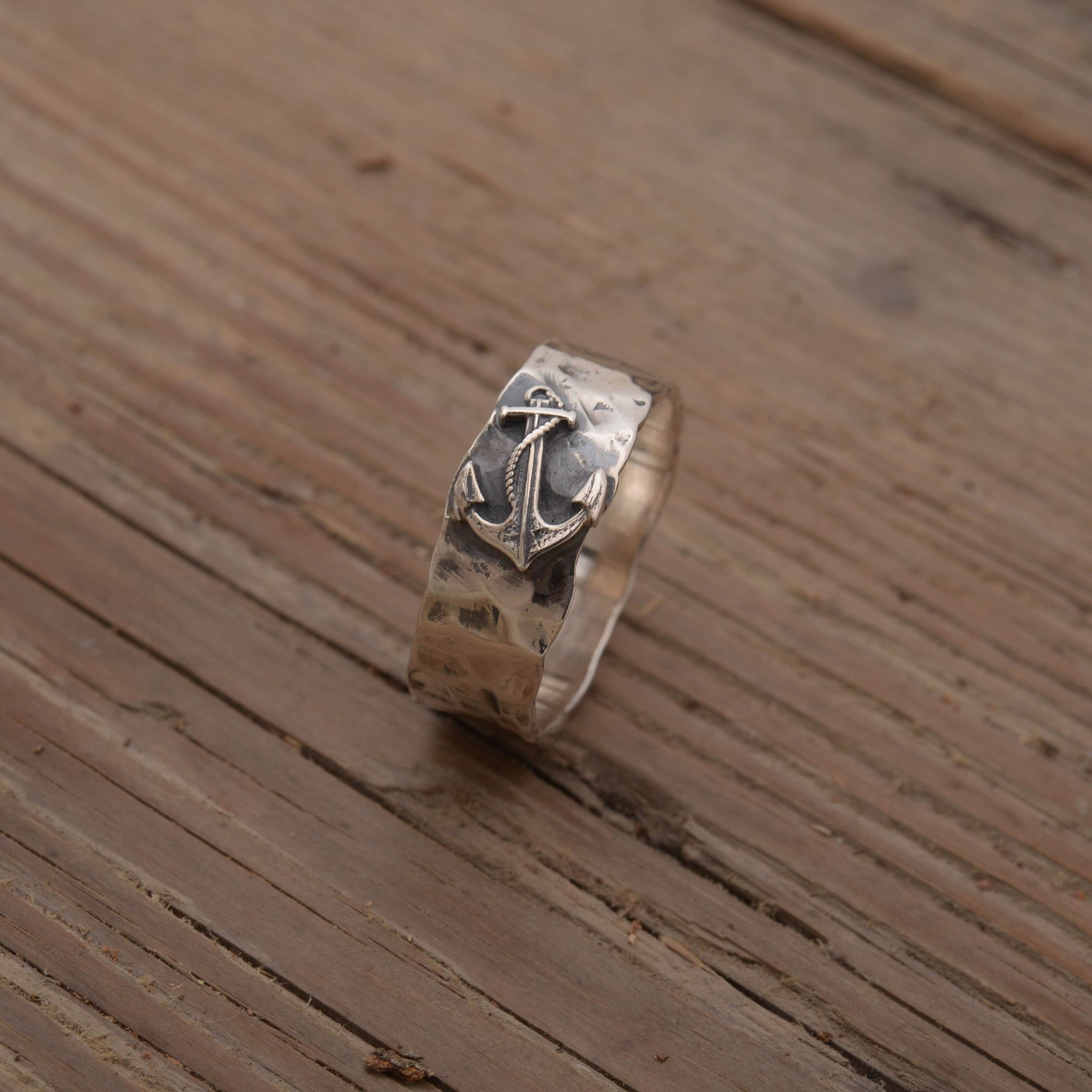 Anchor Ring Men Etsy Singapore