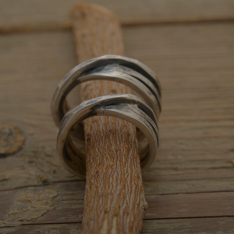 boho wedding band