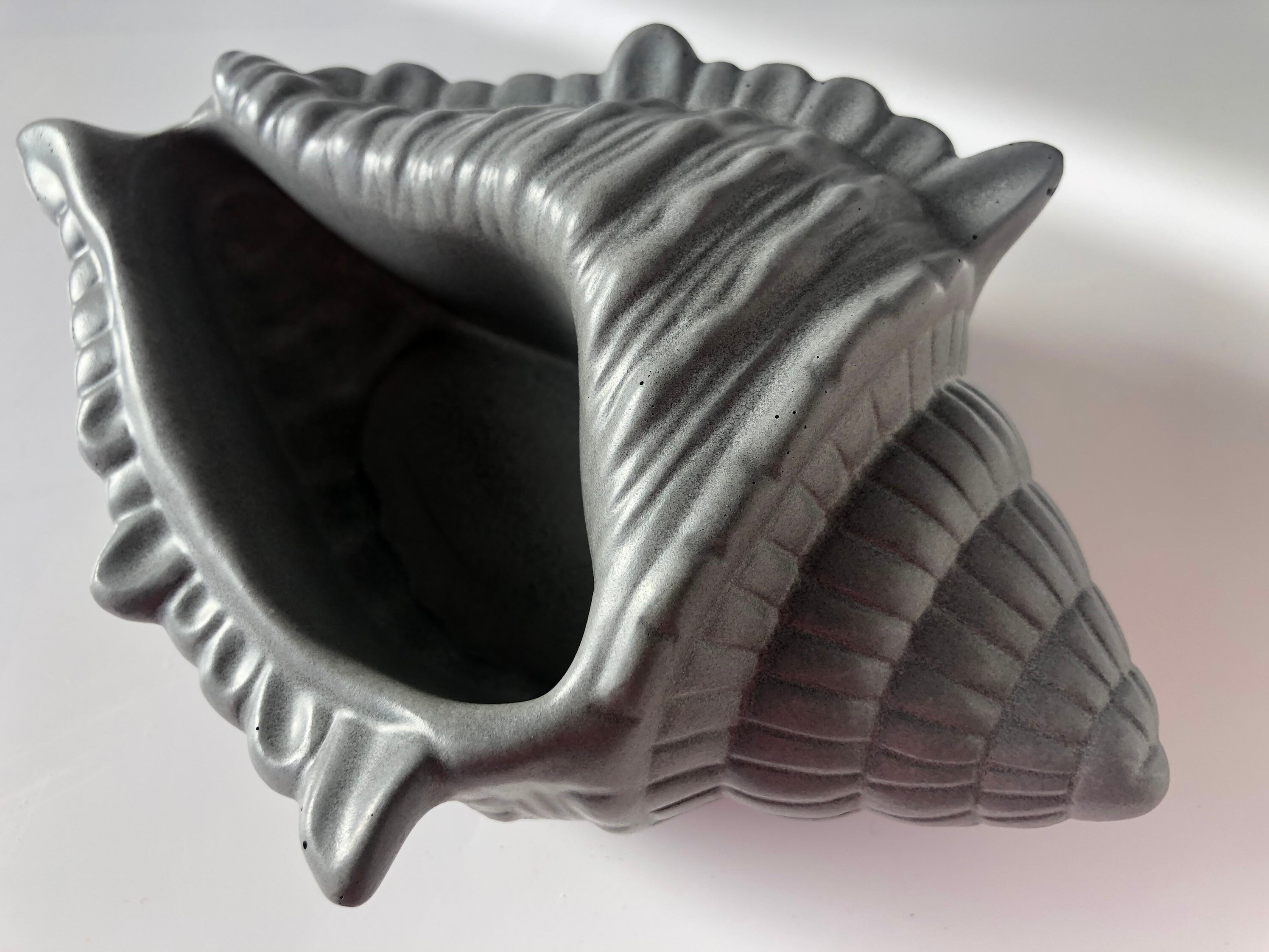 Objet Décoration Coquillage en Béton, Vide-Poches, Porte-Bijoux