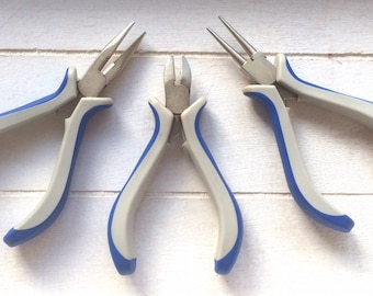 3-piece pliers for jewellery production