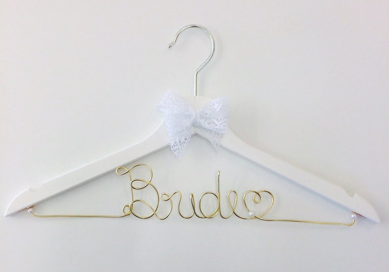 Hanger bride for your wedding gold image 1