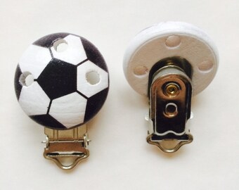 Schnullerclip Football for Pacifiers