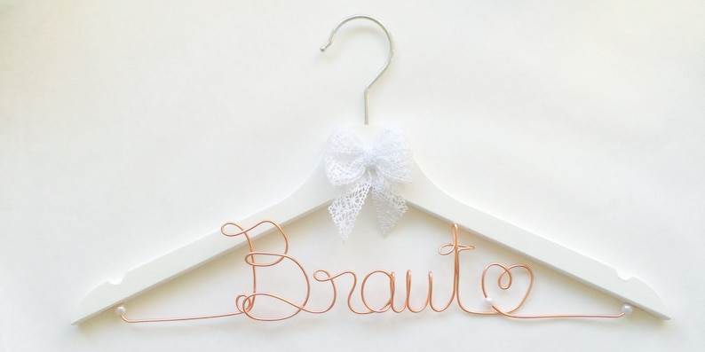 Clothes hanger bride for your wedding image 2