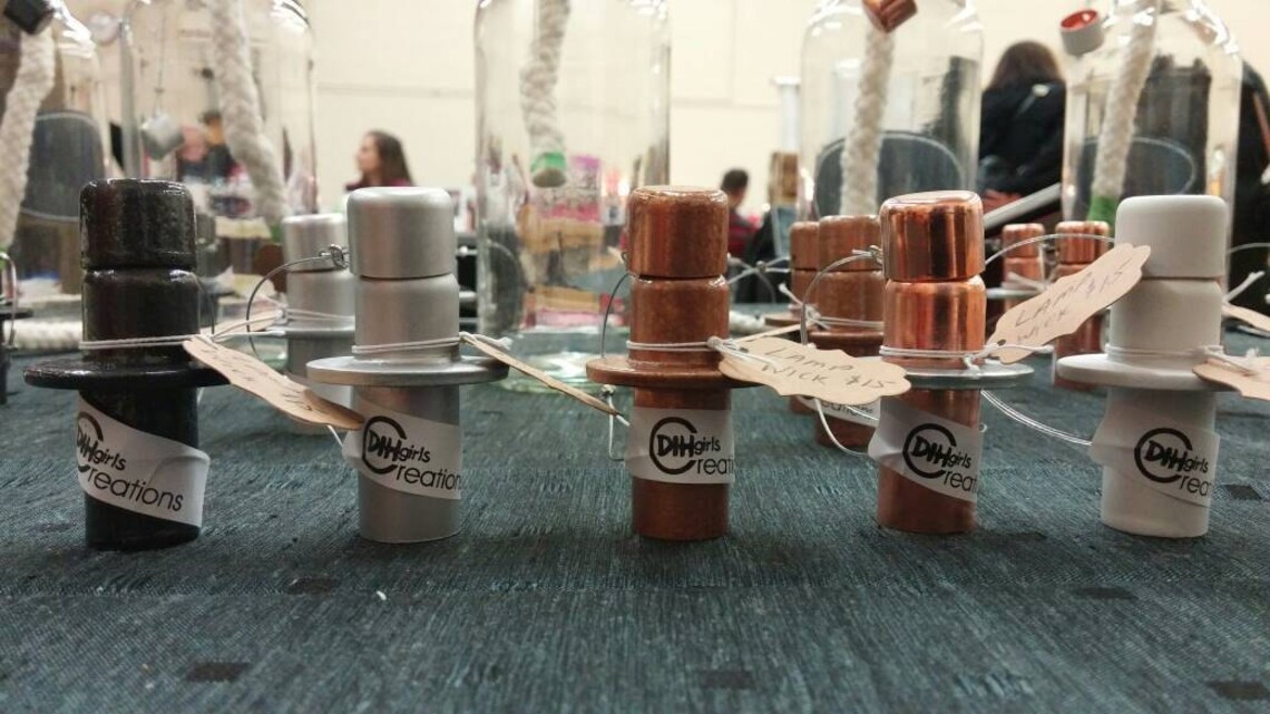 Metal Wick Holder for Bottle Oil Lamps Etsy