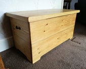 Blanket Box Storage Box Handmade Solid Wood