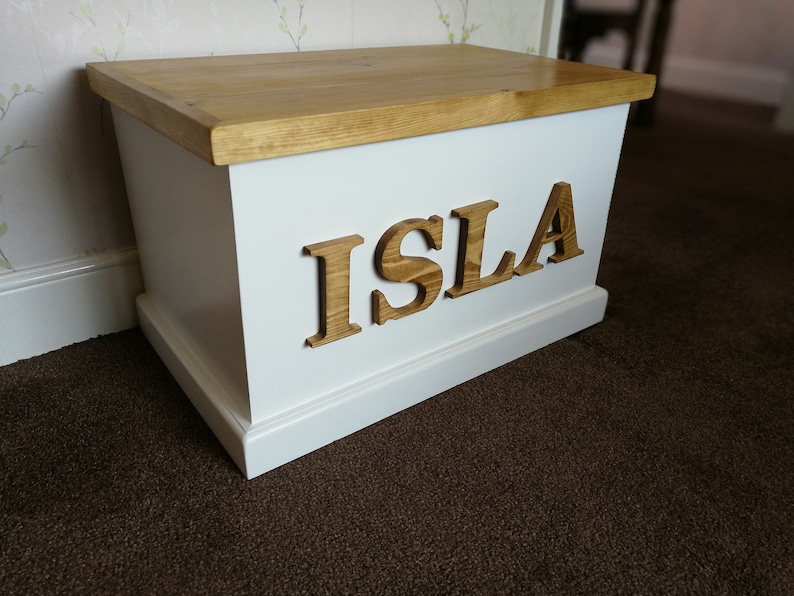 Personalised Toy Box Handmade with Soft Close Lid | Etsy