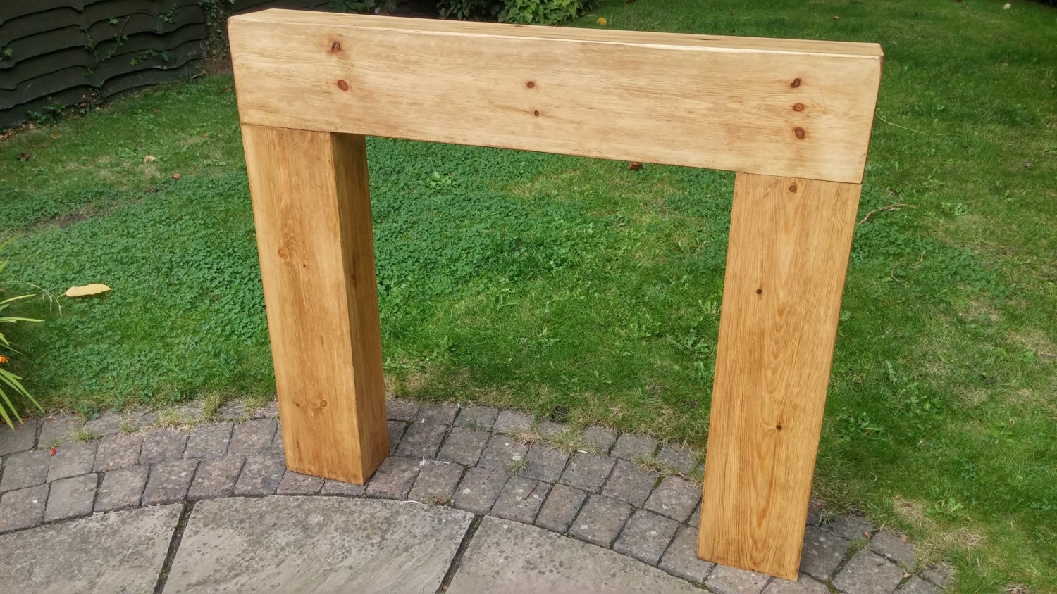 Square Box Style Fire Surround Hand Made Rustic Bespoke Made - Etsy