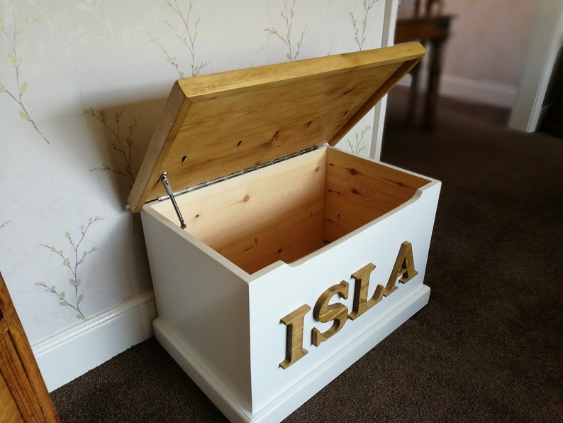Personalised Toy Box Handmade With Soft Close Lid Etsy