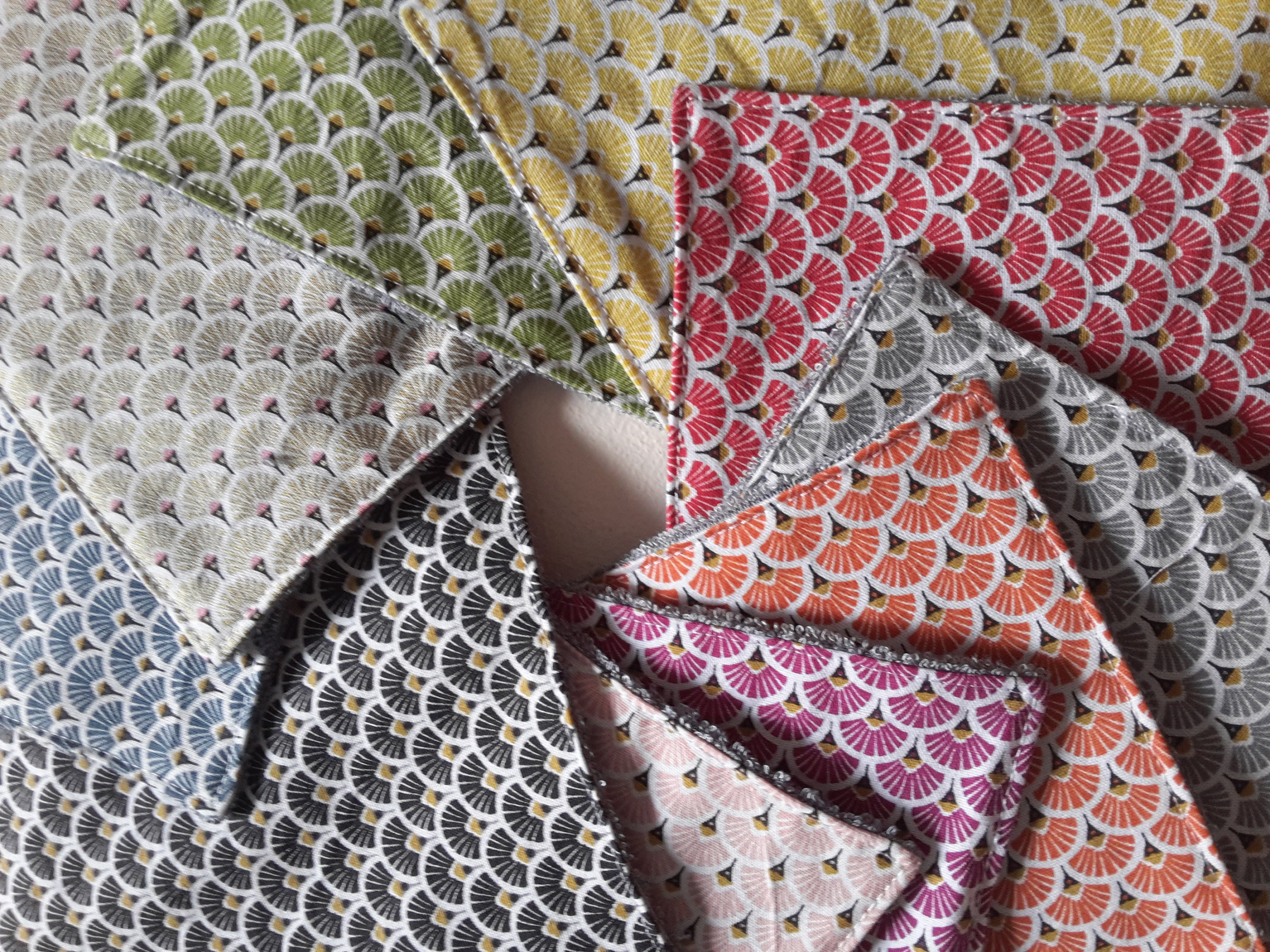 Essuie-Tout Lavables Coton Oekotex/Nid d'abeille Oekotex