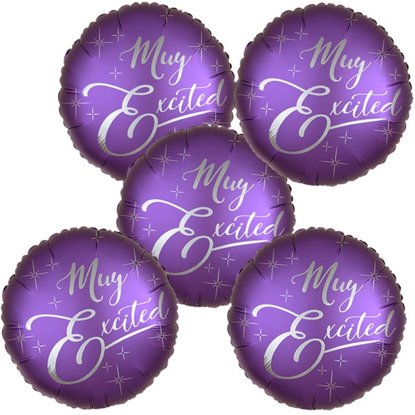2NDS - MUY EXCITED Balloons (Satin 5 pack), Selena Quintanilla Party