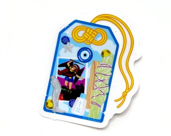 PROTECTION Omamori sticker, wallet shrine