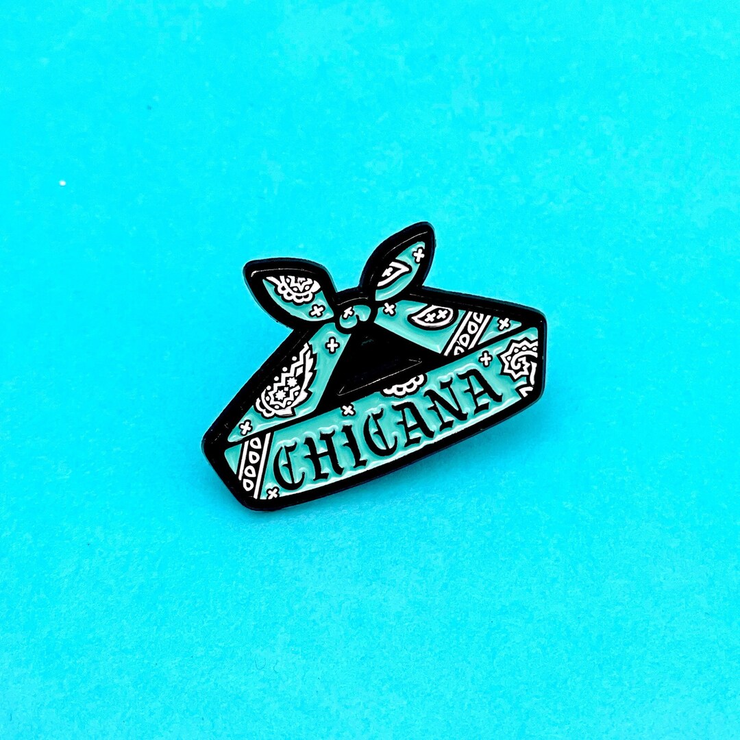 LA BANDITA, Chicana Enamel Pin - Etsy