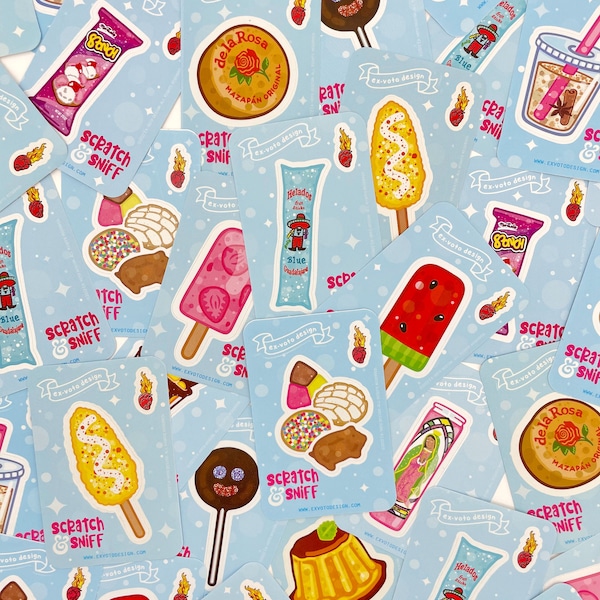 Scratch and Sniff Stickers Etsy