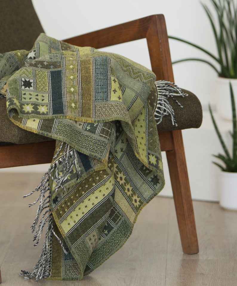 GSwool Merino Lambswool Throw Blanket