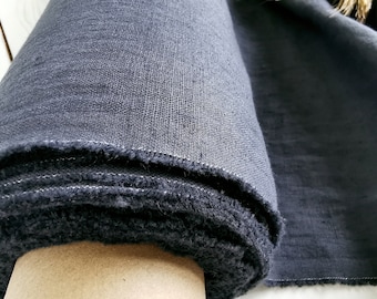 May include: A roll of dark gray fabric with a textured surface. The fabric is folded over and the edges are sewn.