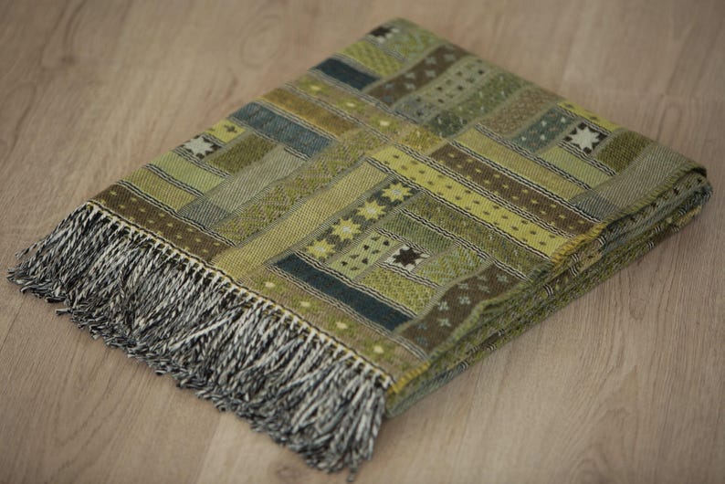 GSwool Merino Lambswool Throw - Thumbnail 2